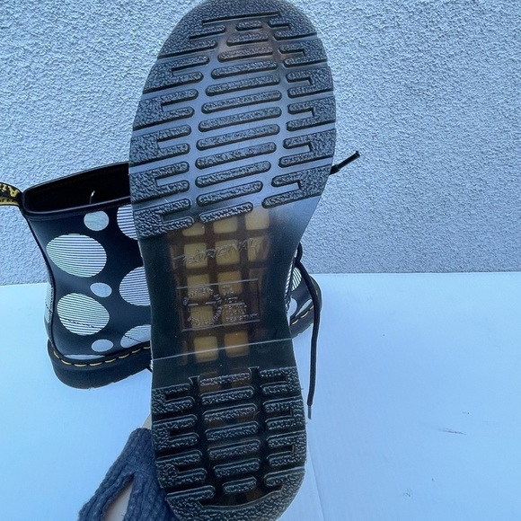 Dr. Martens 1460 WOMEN'S POLKA DOT SMOOTH LEATHER LACE UP BOOTS NEW - Picture 11 of 13